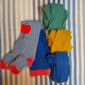 Baby Boden 2T-3T ribbed tights (4 pairs)